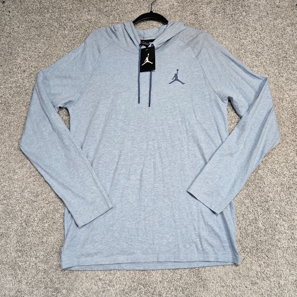 Jordan Light Blue Long Sleeve Hoodie